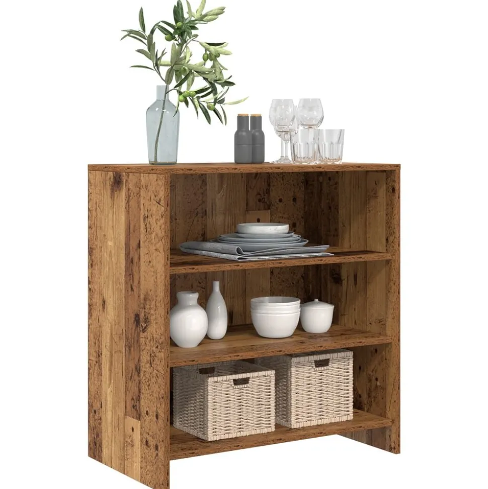 vidaXL Dressoir Bruin 70 x 41 x 75 cm Bewerkt hout