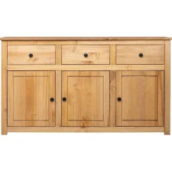 vidaXL Dressoir Panama Range 135x40x80 cm massief grenenhout