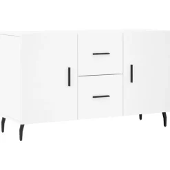 vidaXL Dressoir 100x36x60 cm bewerkt hout wit