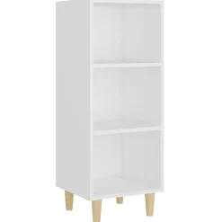 vidaXL Dressoir 34,5x32,5x90 cm bewerkt hout wit