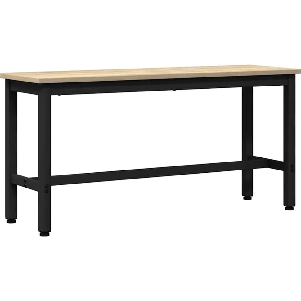 vidaXL Eetbank Sonoma Eiken 100 x 32,5 x 48,5 cm