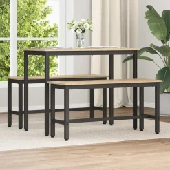 vidaXL Eetbank Sonoma Eiken 100 x 32,5 x 48,5 cm