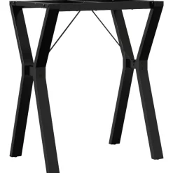 vidaXL Eettafelpoten Y-frame 60x40x73 cm staal