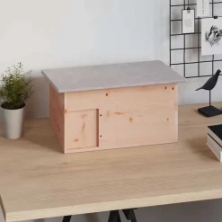 vidaXL Egelhuis 45x33x22 cm hout