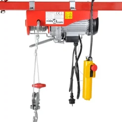 vidaXL Elektrische lier 1000 W 300/600 kg