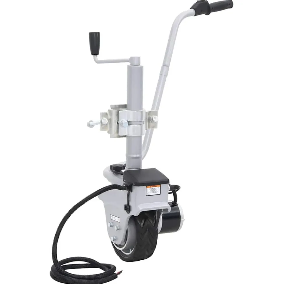vidaXL Elektrotrekker gemotoriseerd 12 V 350 W aluminium