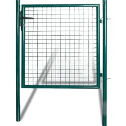 vidaXL Enkele deur 100x100 cm gepoedercoat staal