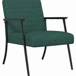 vidaXL Fauteuil Donkergroen 59 x 75 x 78 cm Stof