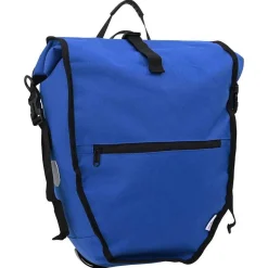 vidaXL Fietstas Blauw 32,5 x 17 x 57 cm Polyester
