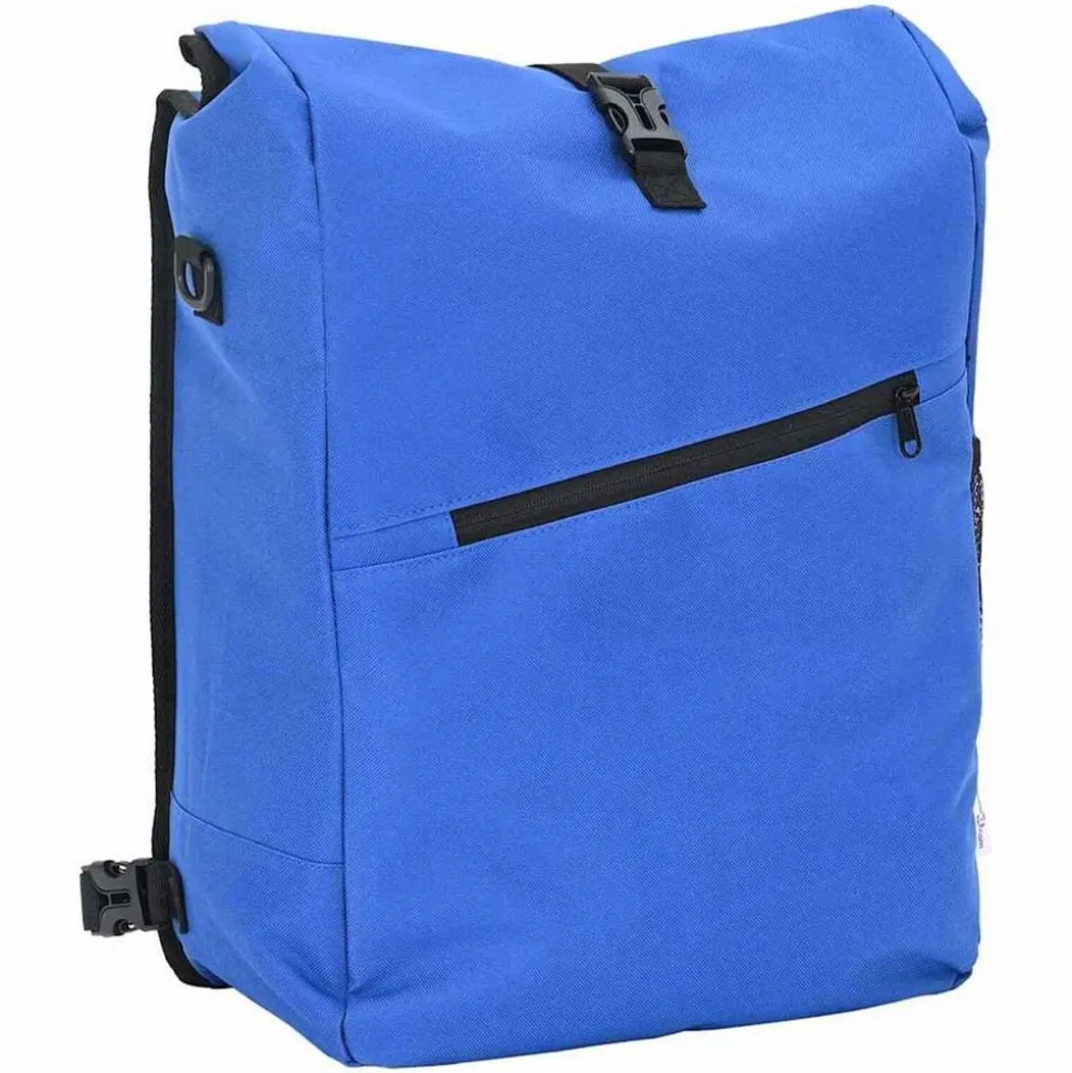 vidaXL Fietstas Blauw 33 x 16 x 60 cm Polyester