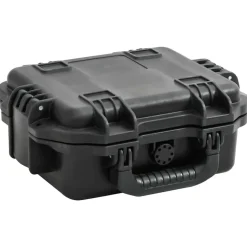vidaXL Flightcase draagbaar 30x24,5x12,5 cm PP zwart