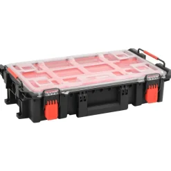 vidaXL Flightcase draagbaar 55,5x34,5x13,5 cm PP zwart