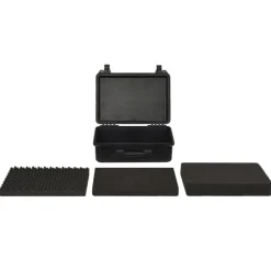 vidaXL Flightcase draagbaar 47x36x18 cm PP zwart