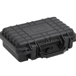 vidaXL Flightcase draagbaar 30x22x10 cm PP zwart