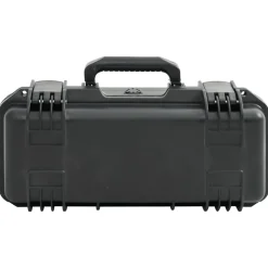 vidaXL Flightcase draagbaar 46,5x21,5x17,5 cm PP zwart