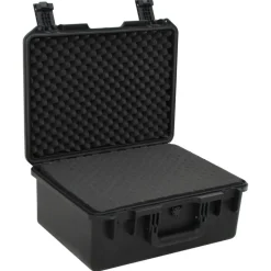 vidaXL Flightcase draagbaar 49x38x23 cm PP zwart
