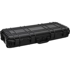 vidaXL Flightcase op wieltjes 96x42x16 cm PP zwart
