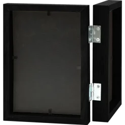 vidaXL Fotolijst tweeluik 2x(13x18 cm) zwart