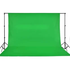 vidaXL Fotostudioset met verlichtingsset, achtergrond en reflector