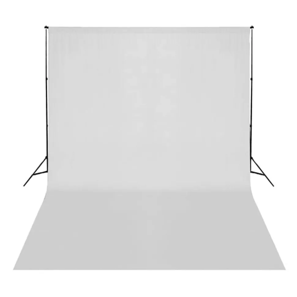 vidaXL Fotostudioset met verlichtingsset, achtergrond en reflector