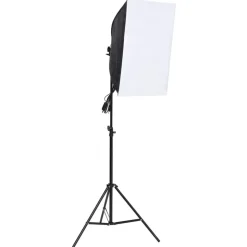 vidaXL Fotostudioset met verlichtingsset, achtergrond en reflector