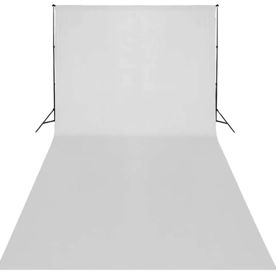 vidaXL Fotostudioset met verlichtingsset en achtergrond