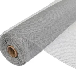 vidaXL Gaas 100x500 cm aluminium zilverkleurig