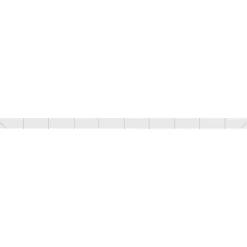 vidaXL Gaashek met flens 0,8x25 m zilverkleurig