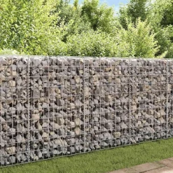 vidaXL Gabion mand 450x30x100 cm gegalvaniseerd staal