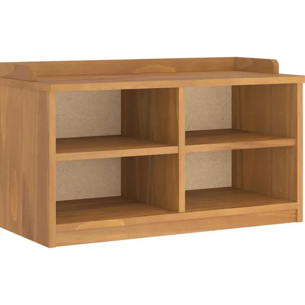 vidaXL Gangbankje SANDNES 87x40x50 cm massief grenenhout
