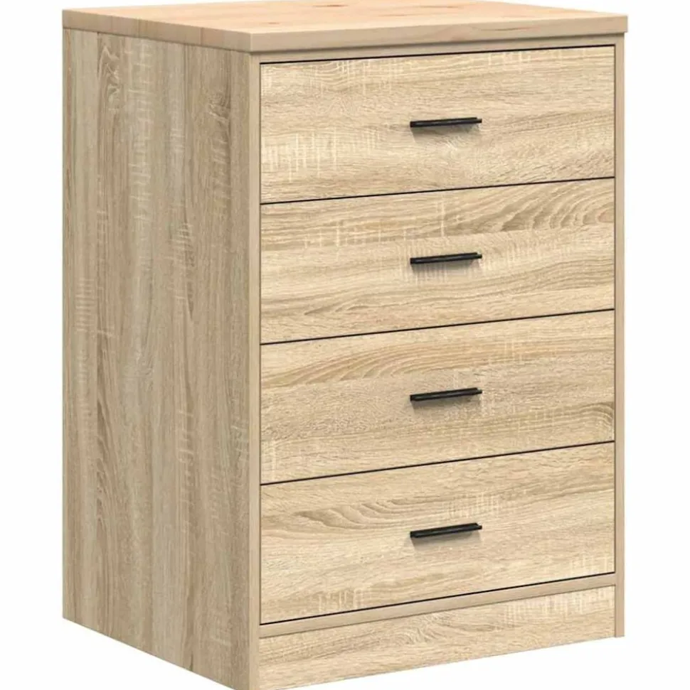 vidaXL Garagekast 60x51x85 cm massief grenenhout sonoma eikenkleurig