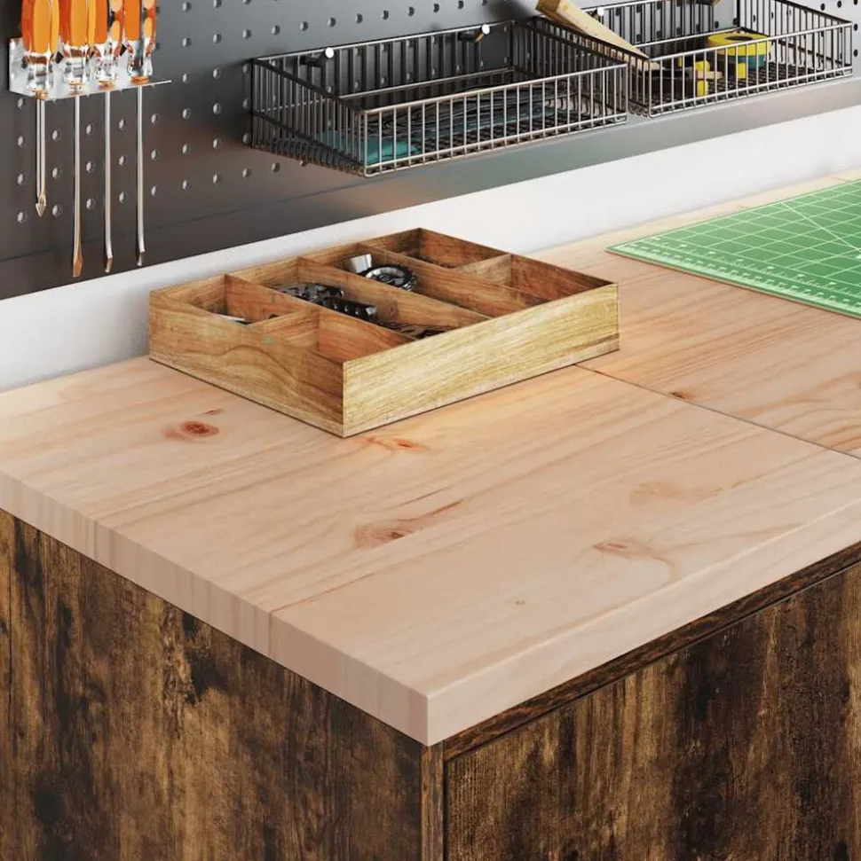vidaXL Garagekasten 2 st Spaanplaat gerookt eiken