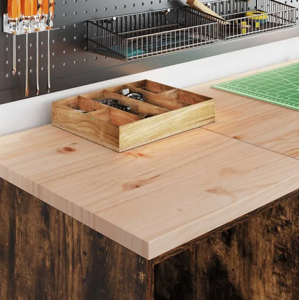 vidaXL Garagekasten 2 st Spaanplaat gerookt eiken