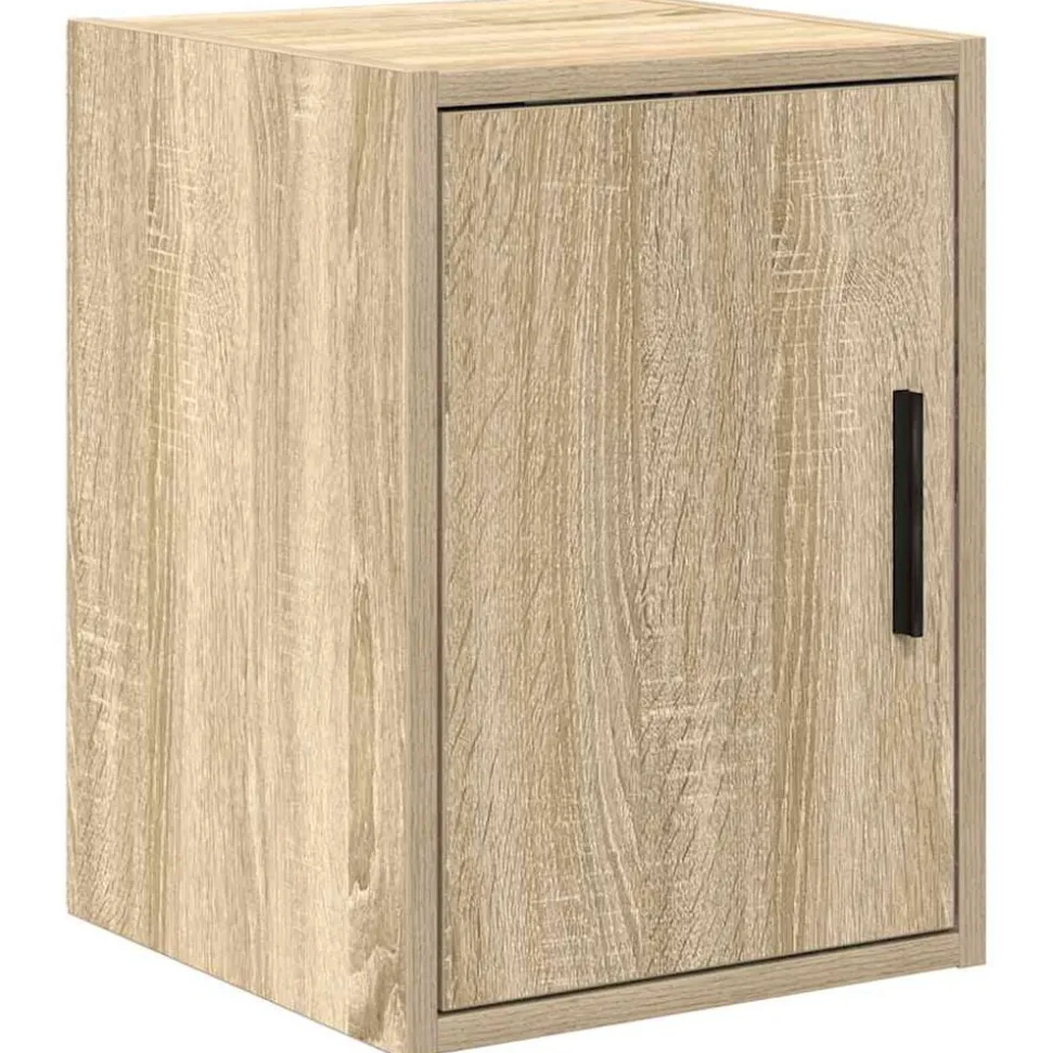 vidaXL Garagewandkast sonoma bewerkt hout eikenkleurig