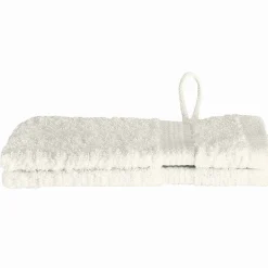 vidaXL Gastendoek SOLUND 2 pcs Crème 15 x 21 cm 550 gsm
