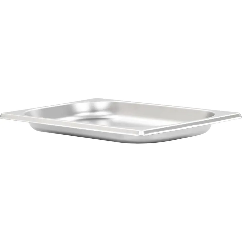 vidaXL Gastronormbakken 12 st GN 1/4 20 mm roestvrij staal