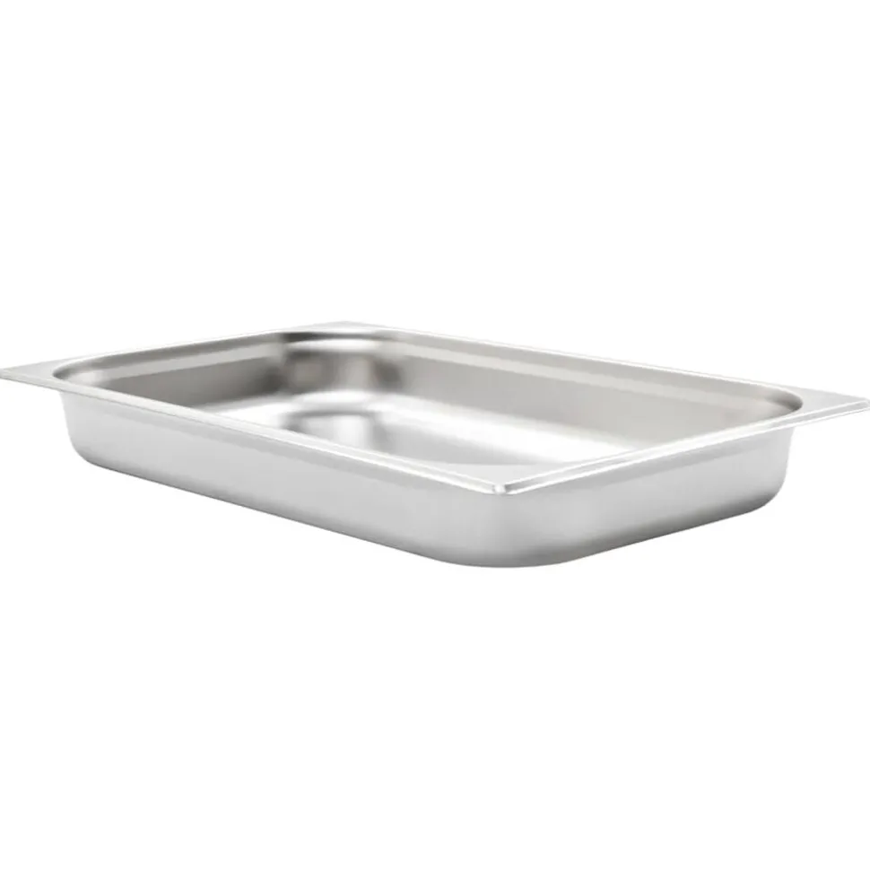 vidaXL Gastronormbakken 4 st GN 1/1 65 mm roestvrij staal