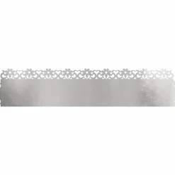 vidaXL Gazonranden 10 pcs Zilver 103 x 0,05 x 22 cm Roestvrij staal