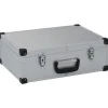 vidaXL Gereedschapskoffer 46x33x16 cm aluminium zilverkleurig