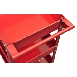 vidaXL Gereedschapswagen 100 kg rood