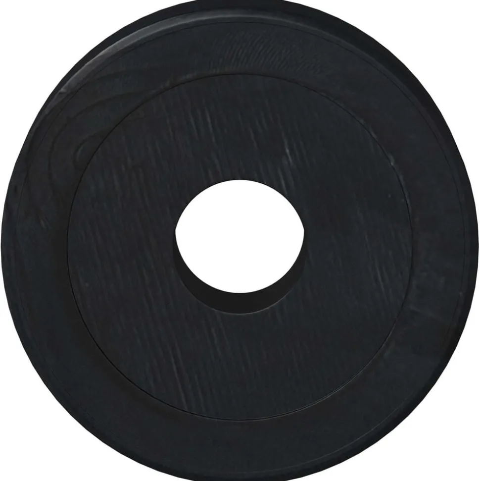 vidaXL geschikt voor vlakke ringen 2 pcs Zwart ∅15 x 3 mm