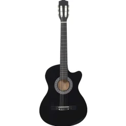 vidaXL Gitaar cutaway met 6 snaren western klassiek 38