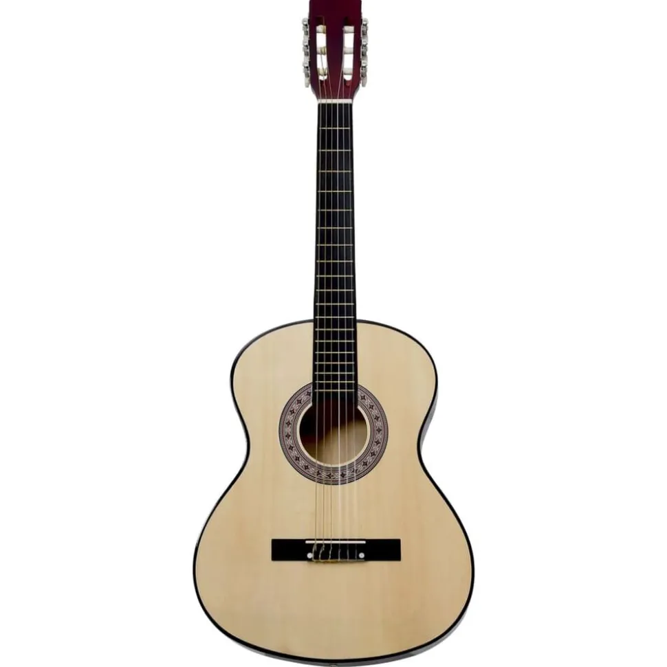 vidaXL Gitaar klassiek beginner met tas 4/4 39"