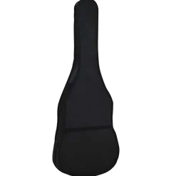 vidaXL Gitaartas voor 4/4 (39") klassieke gitaar 100x37 cm stof zwart