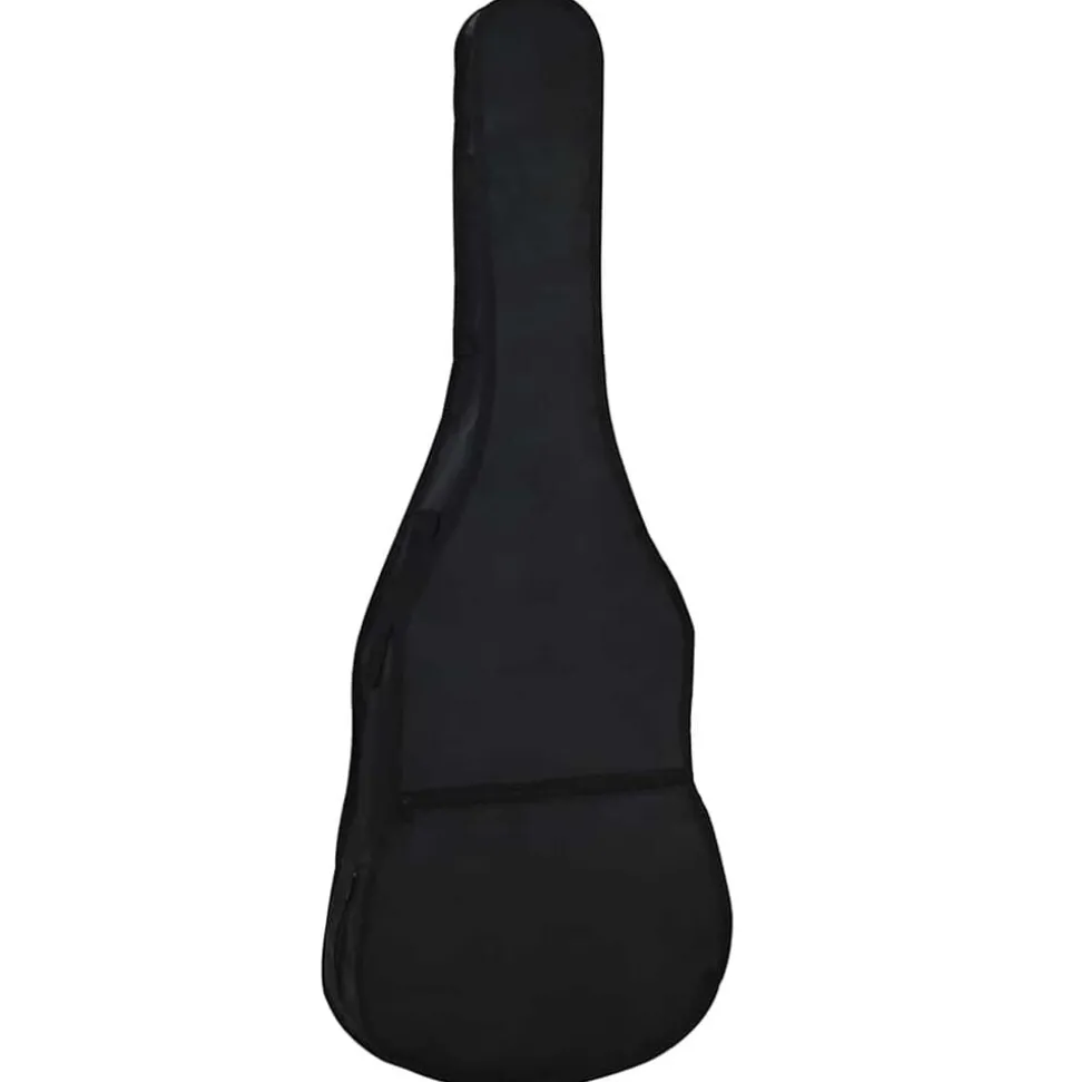 vidaXL Gitaartas voor 4/4 (39") klassieke gitaar 100x37 cm stof zwart