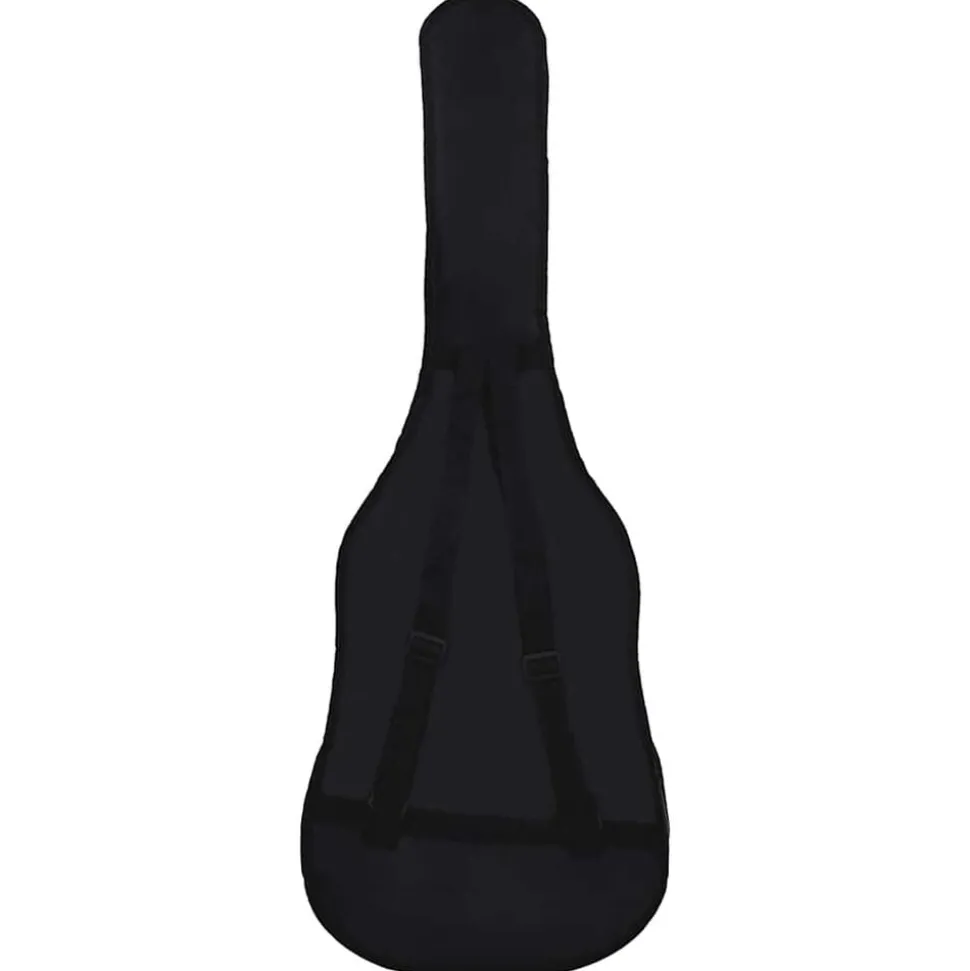 vidaXL Gitaartas voor 4/4 (39") klassieke gitaar 100x37 cm stof zwart