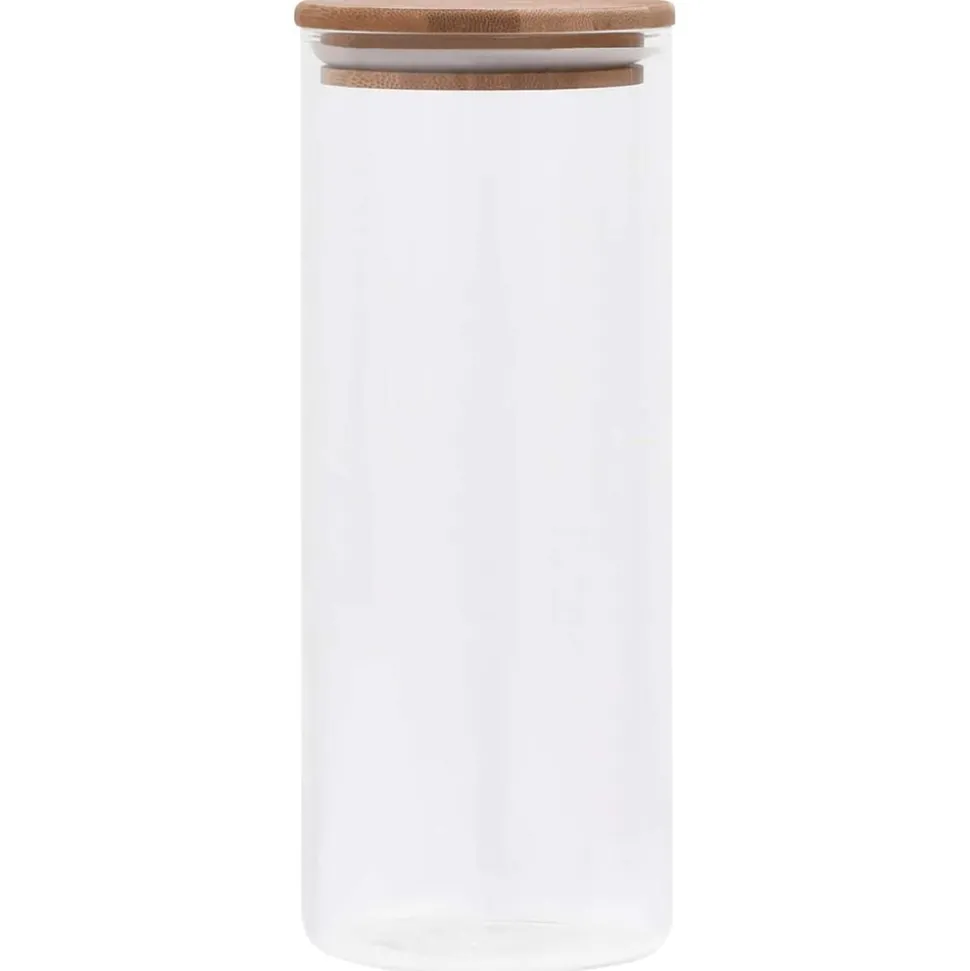 vidaXL Glazen Jar 10 pcs Doorzichtig 8,5 x 8,5 x 21,5 cm Glas