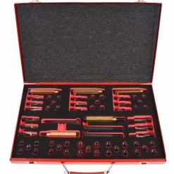 vidaXL Gloeibougie draad reparatie set M8 M9 M10 M12 63-delig