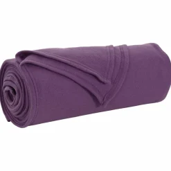vidaXL Gooi Deken Paars 170 x 130 cm Fleece