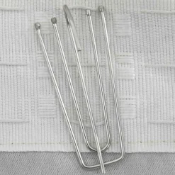 vidaXL Gordijnen linnen-look verduisterend haken 2 st 140x175 cm beige